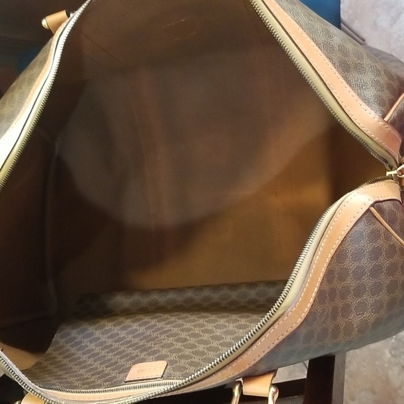 Celine Macadam Boston Travel Bag W/Lock, 2 Keys, W/Authentication Vintage Euc! - Picture 14 of 15